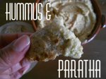 hummus-e-paratha